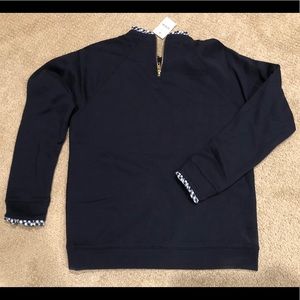 J. Crew sweatshirt w/zip